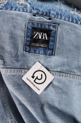 Ανδρικό μπουφάν Zara, Μέγεθος M, Χρώμα Μπλέ, Τιμή 14,28 €