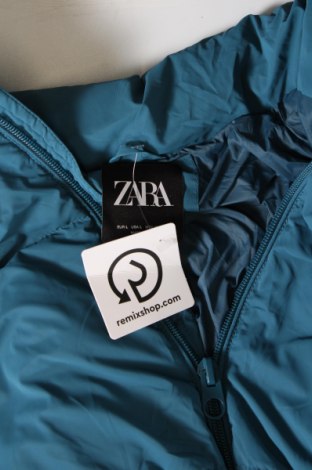Pánska bunda  Zara, Veľkosť L, Farba Modrá, Cena  14,97 €