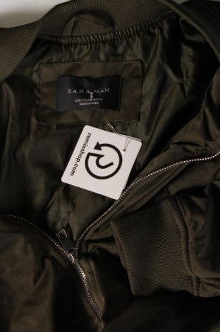 Pánska bunda  Zara Man, Veľkosť S, Farba Zelená, Cena  19,53 €