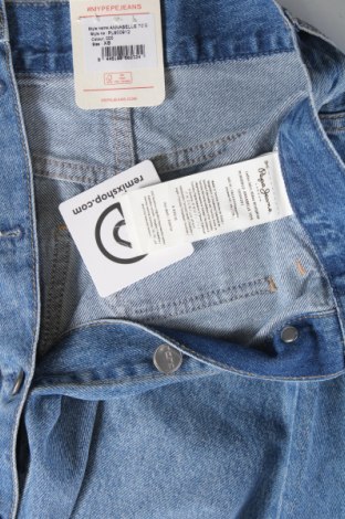 Пола Pepe Jeans, Размер XS, Цвят Син, Цена 92,99 лв.