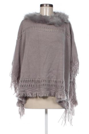 Poncho Cream, Größe M, Farbe Grau, Preis 77,80 €