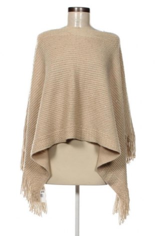 Poncho Laura Torelli, Größe M, Farbe Beige, Preis € 8,77