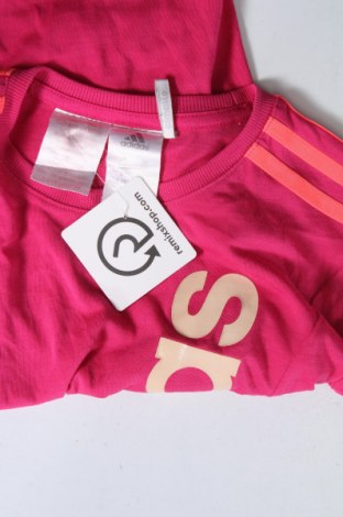 Dziecięcy T-shirt Adidas, Rozmiar 5-6y/ 116-122 cm, Kolor Różowy, Cena 27,59 zł
