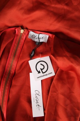 Kleid Closet London, Größe M, Farbe Orange, Preis 56,19 €