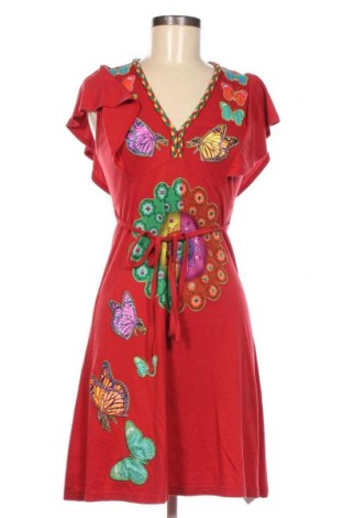 Kleid Desigual, Größe S, Farbe Rot, Preis 41,94 €