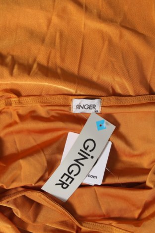 Рокля Ginger, Размер XS, Цвят Оранжев, Цена 29,81 лв.
