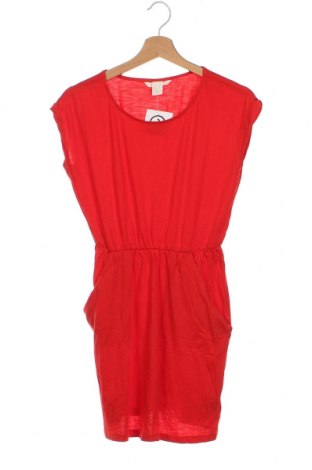 Kleid H&M, Größe XS, Farbe Rot, Preis 8,46 €