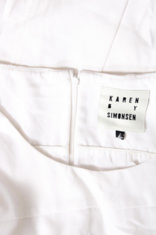 Рокля Karen by Simonsen, Размер M, Цвят Бял, Цена 73,35 лв.