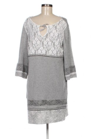 Φόρεμα Linea Tesini, Μέγεθος XL, Χρώμα Γκρί, Τιμή 13,36 €