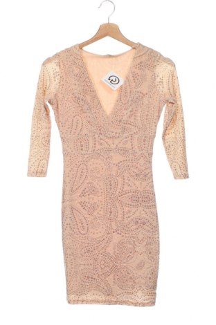 Kleid River Island, Größe XXS, Farbe Beige, Preis 22,18 €