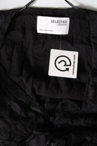 Kleid Selected Femme, Größe M, Farbe Schwarz, Preis 96,39 €