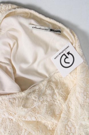Kleid Stradivarius, Größe S, Farbe Weiß, Preis € 7,56