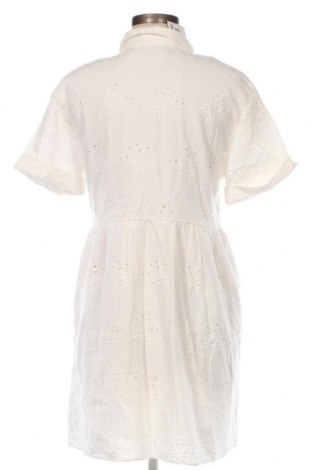 Kleid Zara, Größe L, Farbe Weiß, Preis 13,84 €