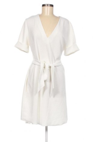 Kleid Zara, Größe L, Farbe Weiß, Preis 8,28 €