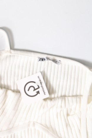 Kleid Zara, Größe M, Farbe Weiß, Preis 18,79 €