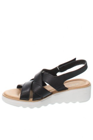 Sandale Clarks, Mărime 39, Culoare Negru, Preț 380,62 Lei