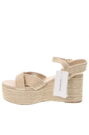 Sandalen Stradivarius, Größe 37, Farbe Beige, Preis 31,96 €