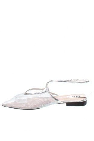 Sandale Zara, Mărime 39, Culoare Argintiu, Preț 110,92 Lei