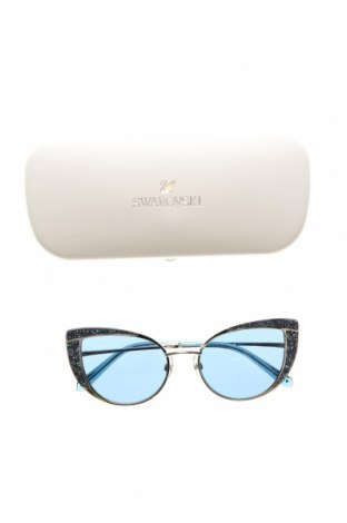 Sonnenbrille Swarovski, Farbe Blau, Preis 107,25 €