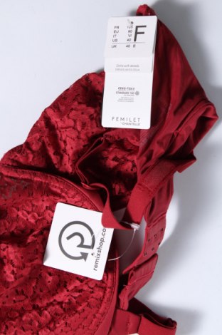 Büstenhalter Femilet, Größe XXL, Farbe Rot, Preis 45,88 €
