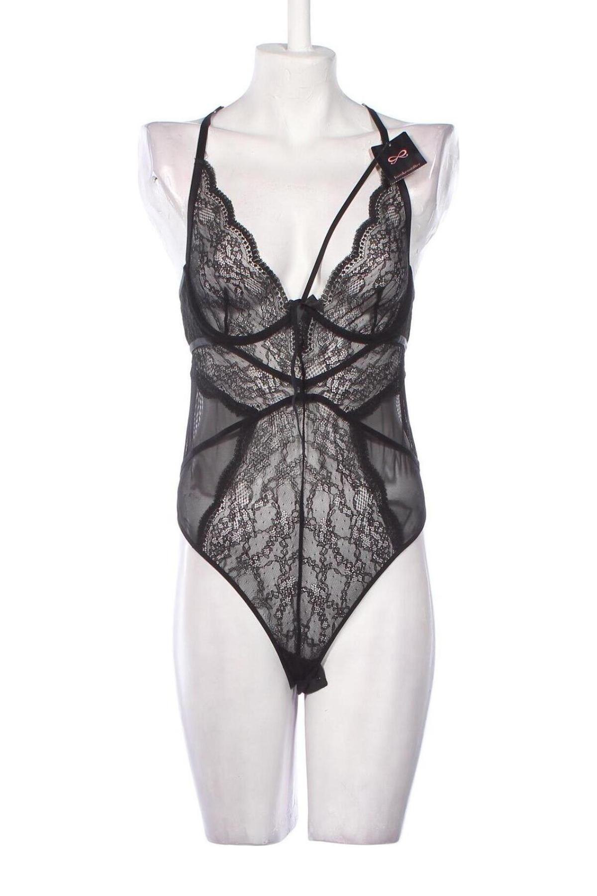 Bodysuit Hunkemoller, Μέγεθος L, Χρώμα Μαύρο, Τιμή 30,41 €