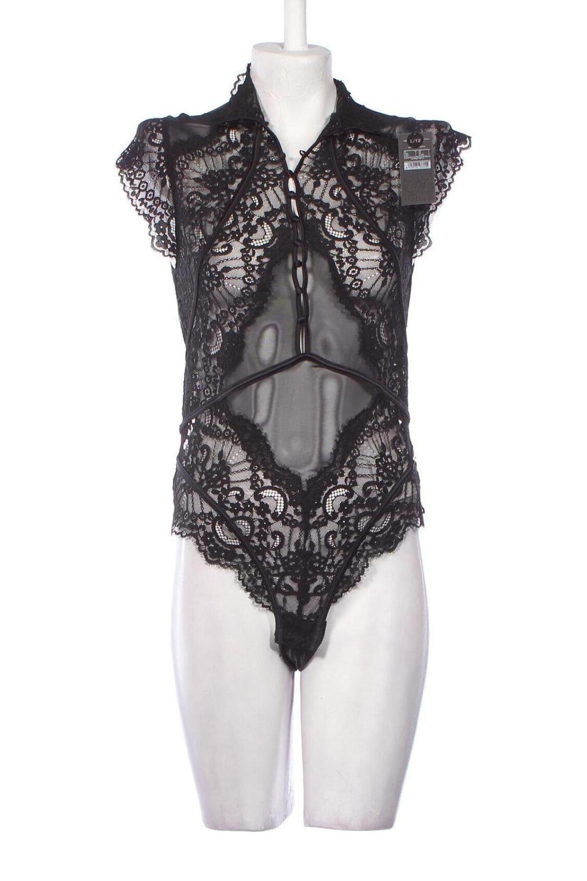 Bodysuit Hunkemoller, Μέγεθος L, Χρώμα Μαύρο, Τιμή 30,41 €