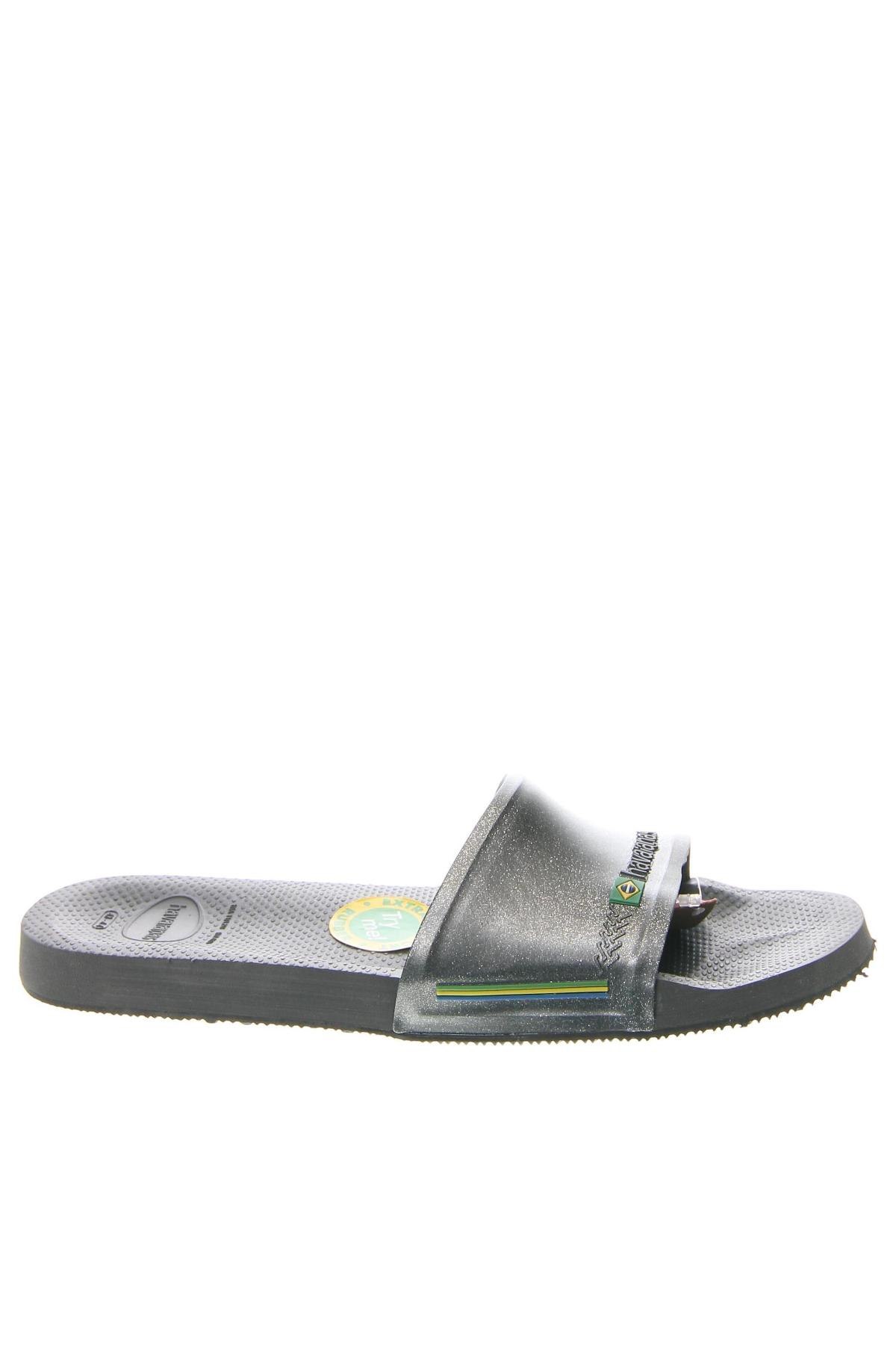 Papuci Havaianas, Mărime 45, Culoare Argintiu, Preț 151,32 Lei