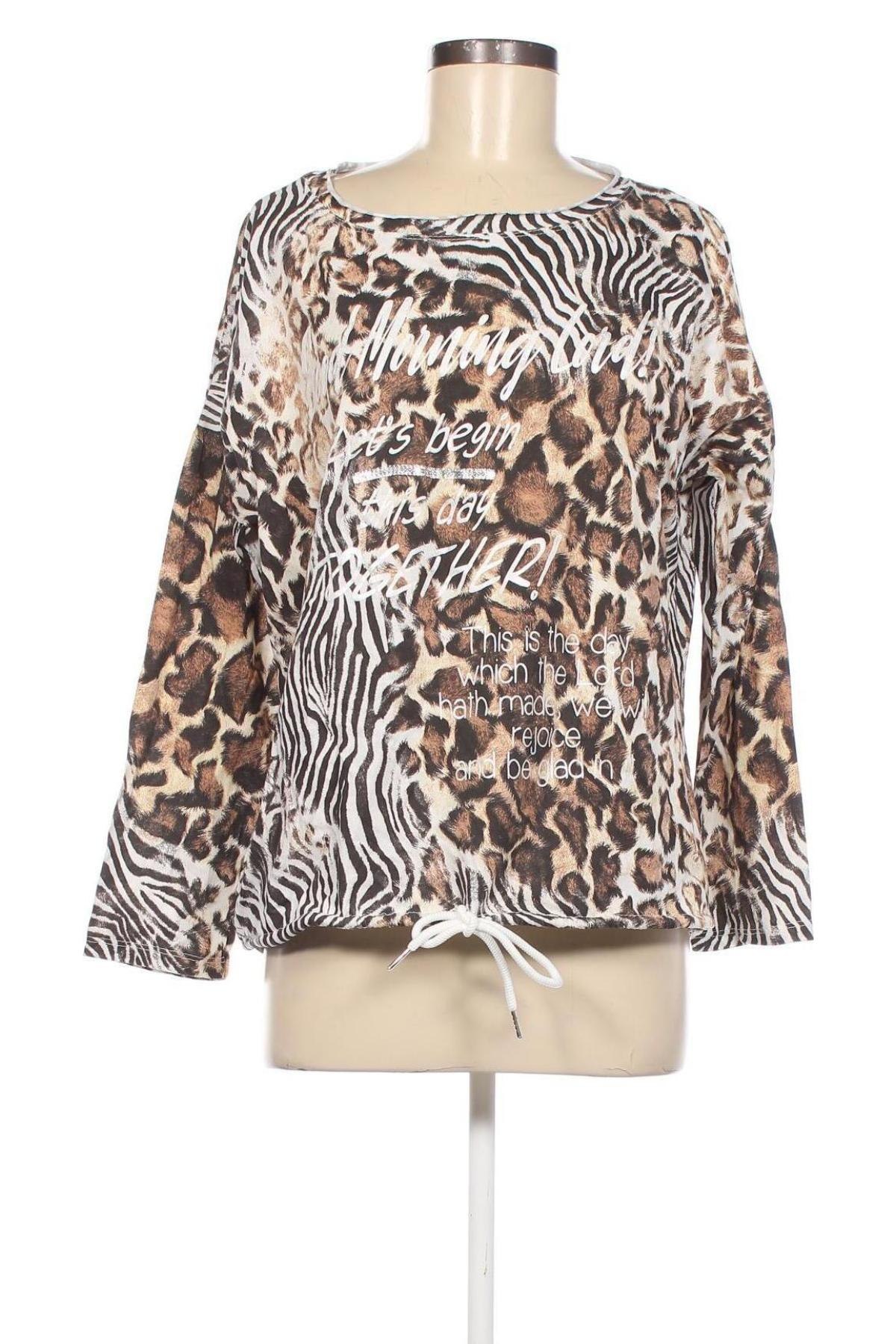 Дамска блуза, Размер L, Цвят Многоцветен, Цена 10,56 лв.