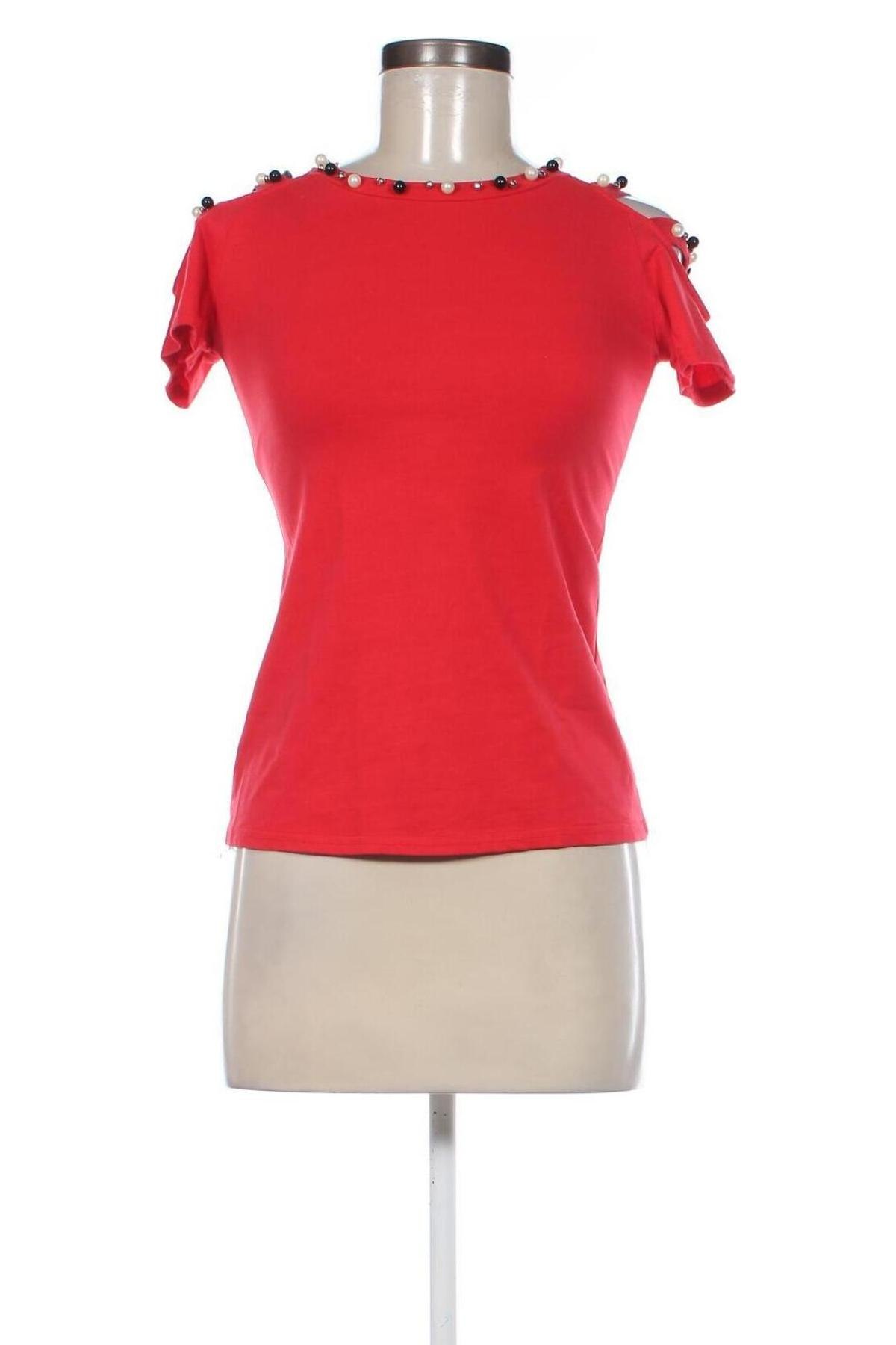 Damen Shirt, Größe S, Farbe Rot, Preis 4,67 €