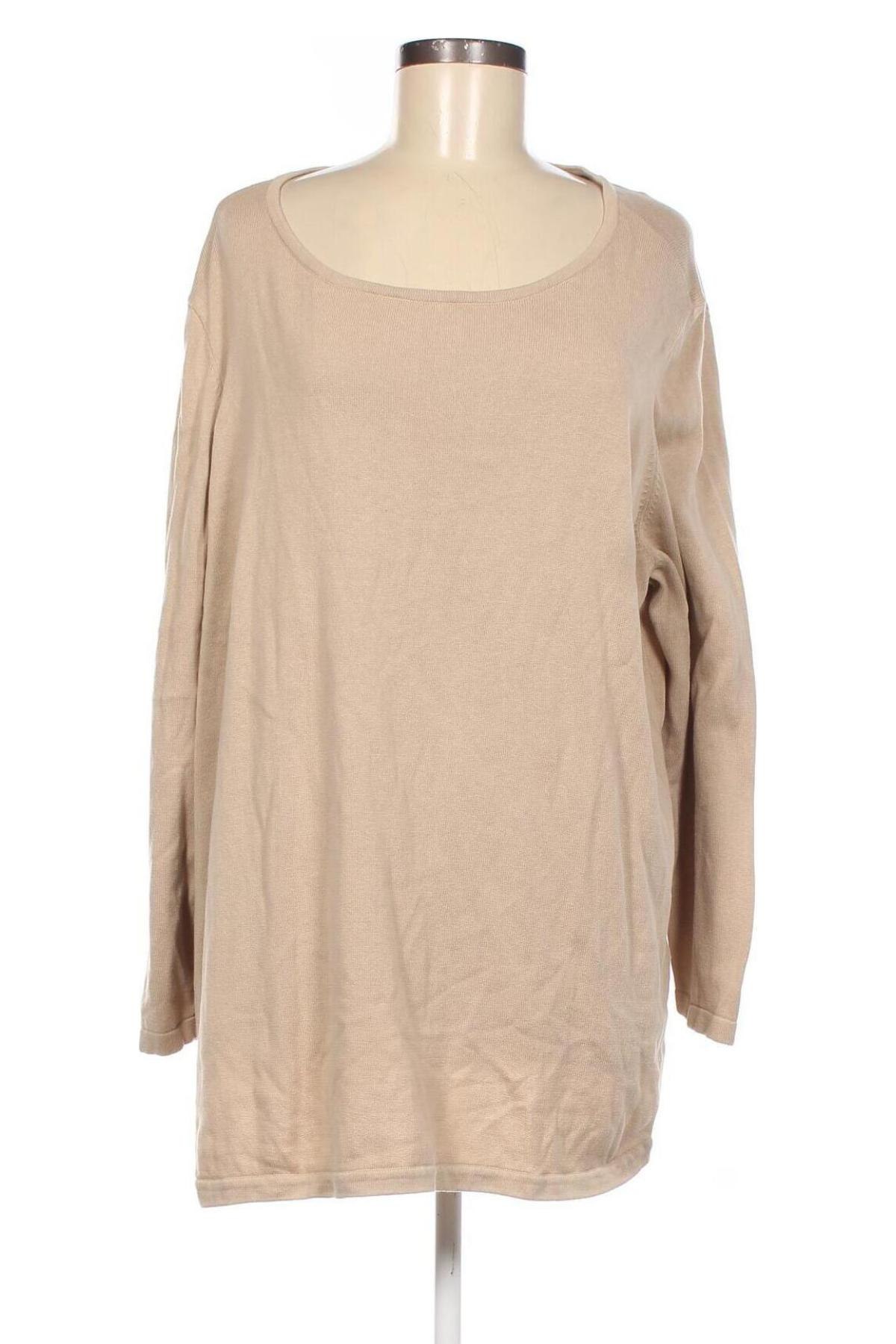 Γυναικεία μπλούζα, Μέγεθος 3XL, Χρώμα  Μπέζ, Τιμή 5,40 €