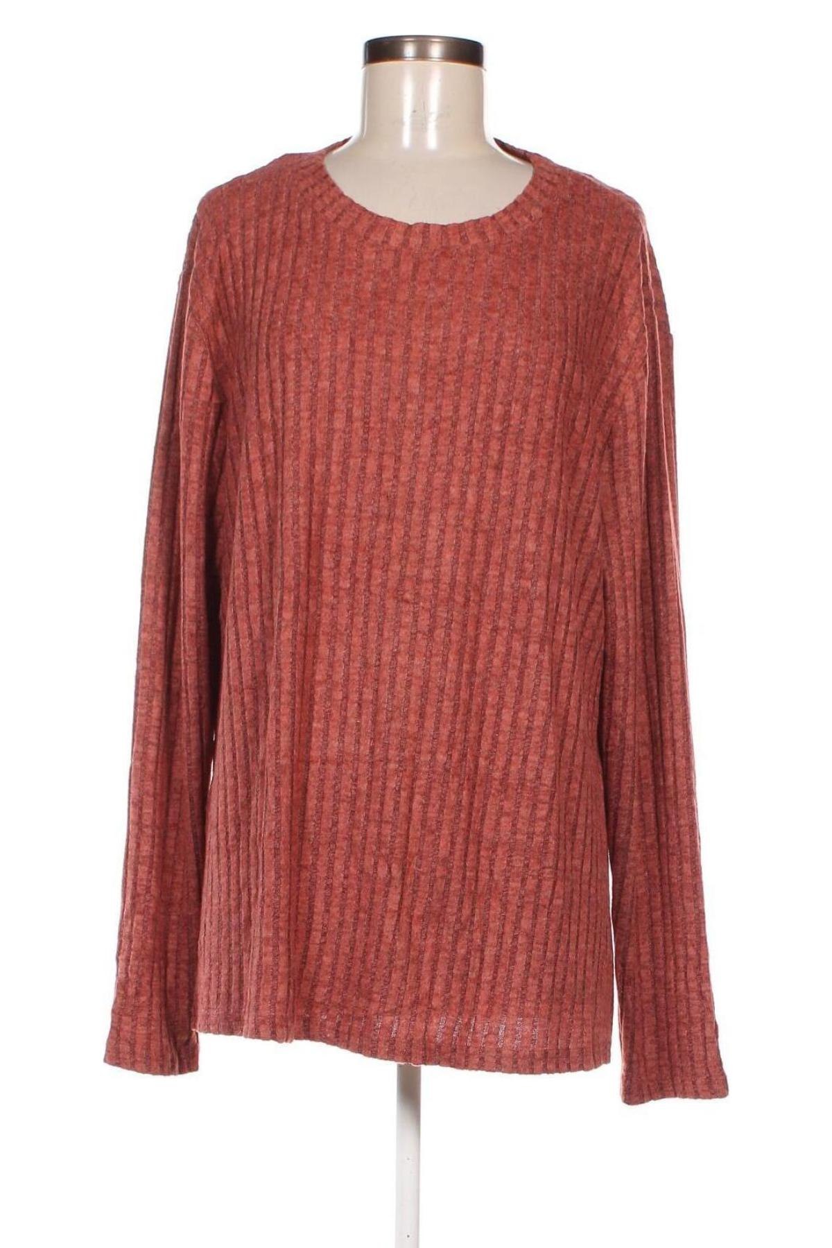 Γυναικεία μπλούζα, Μέγεθος XXL, Χρώμα Πορτοκαλί, Τιμή 7,67 €