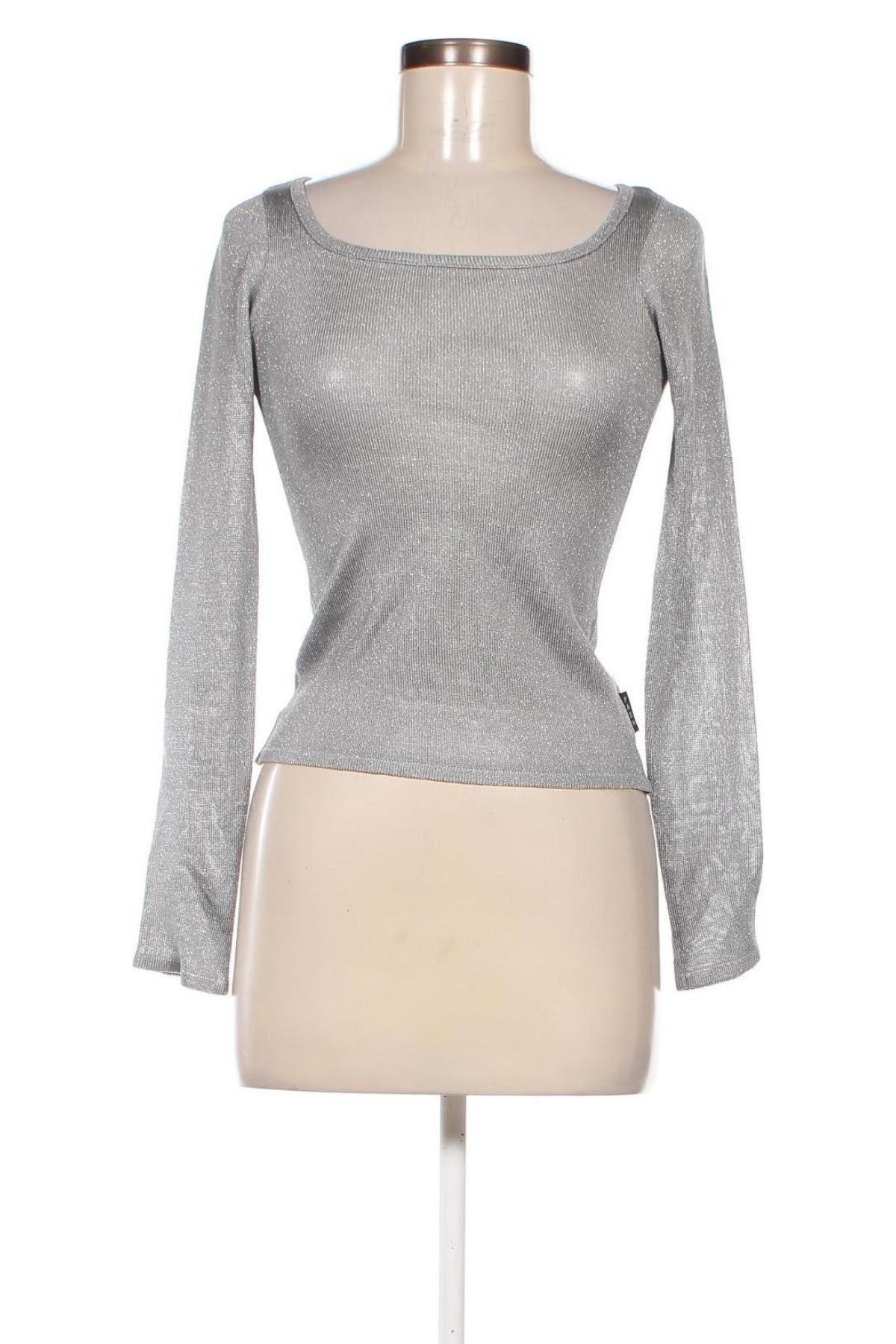 Damen Shirt, Größe XS, Farbe Silber, Preis 5,29 €