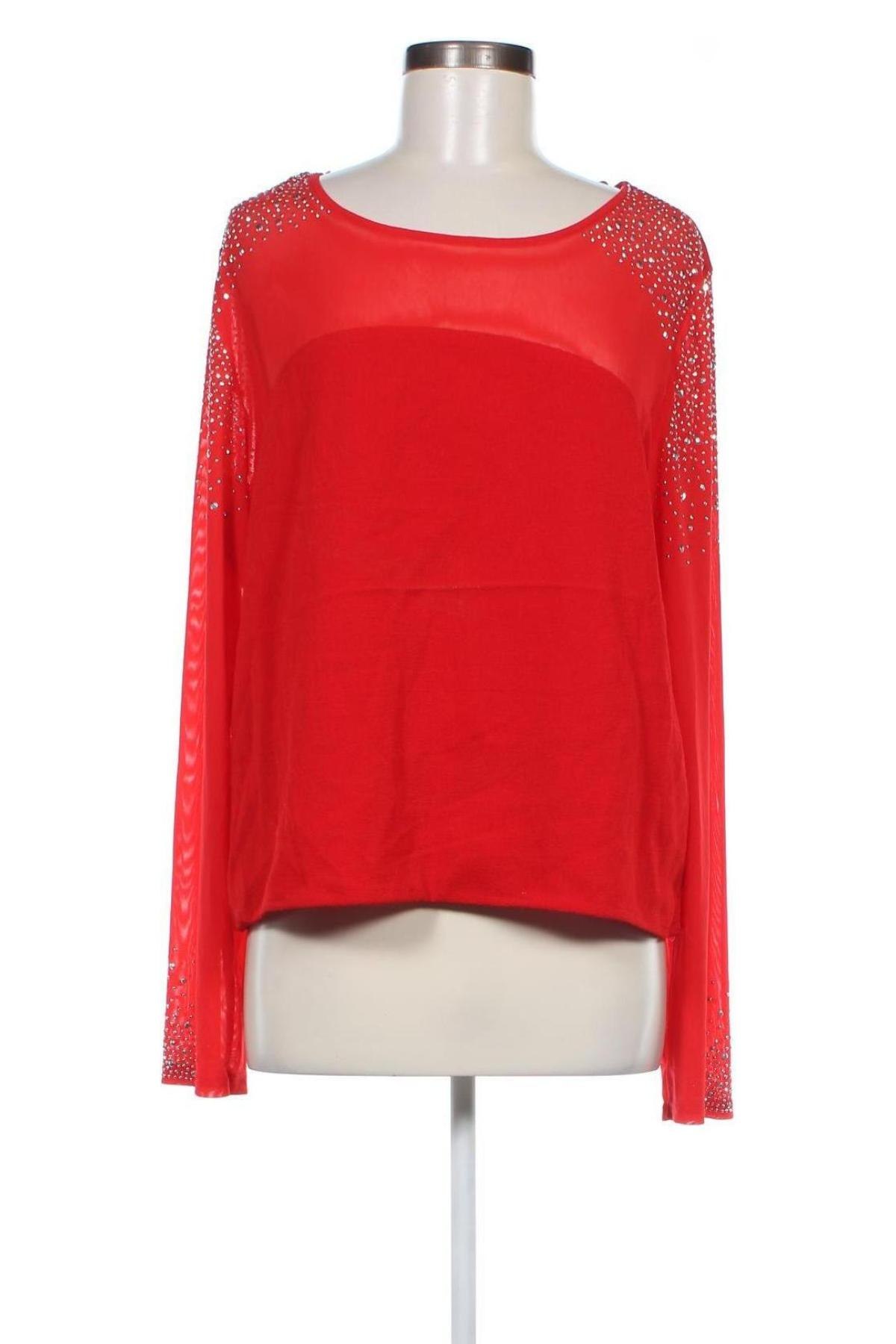 Damen Shirt, Größe XXL, Farbe Rot, Preis 5,95 €