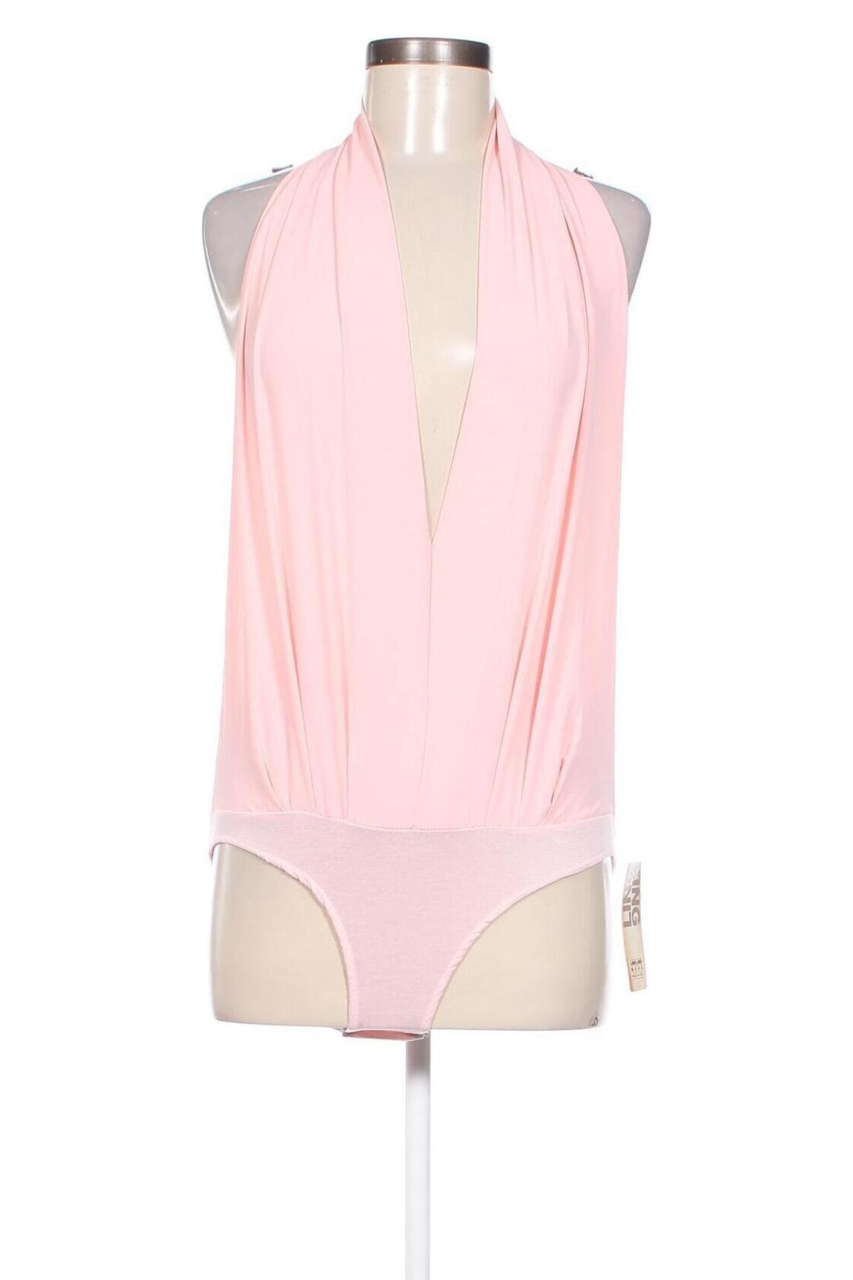 Γυναικεία μπλούζα-Κορμάκι, Μέγεθος M, Χρώμα Ρόζ , Τιμή 6,27 €