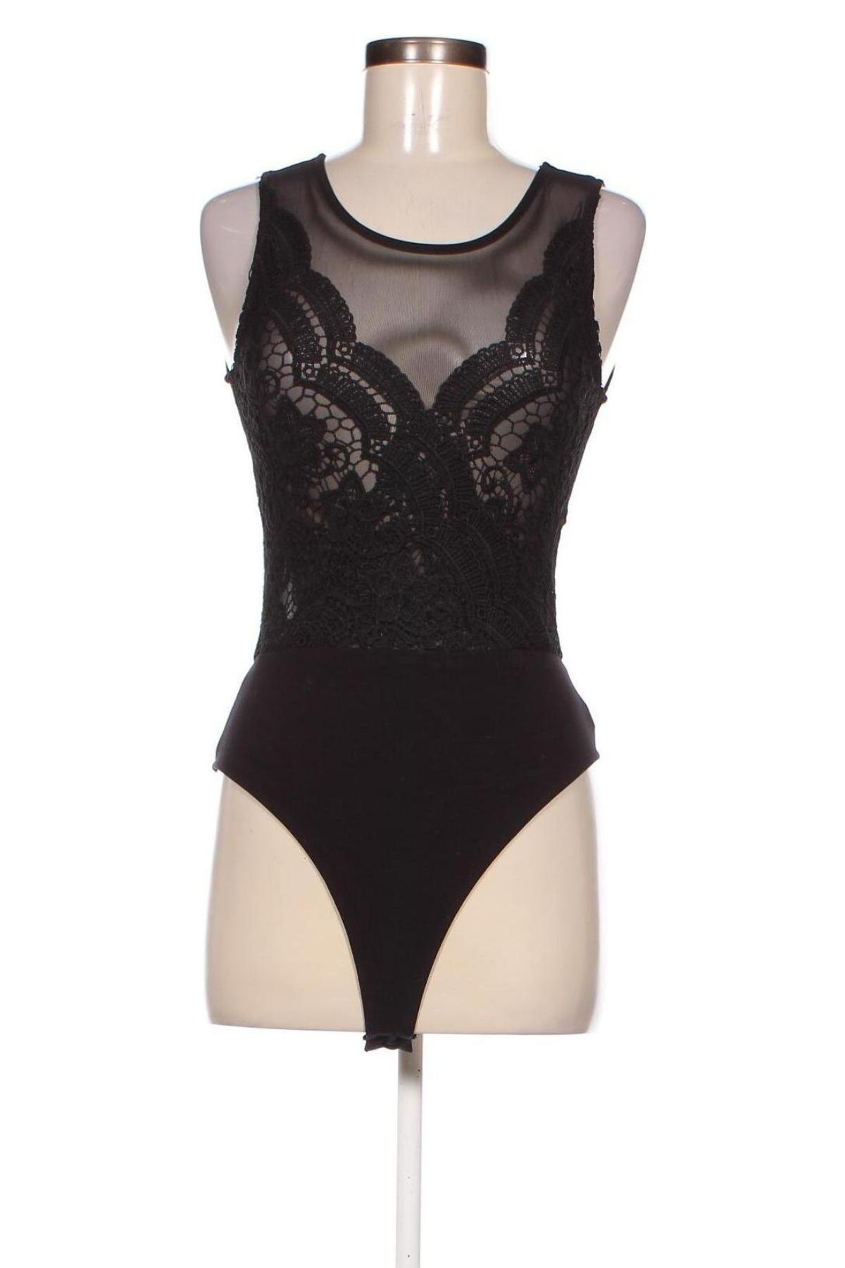 Bluză-body de damă. About You, Mărime S, Culoare Negru, Preț 136,19 Lei