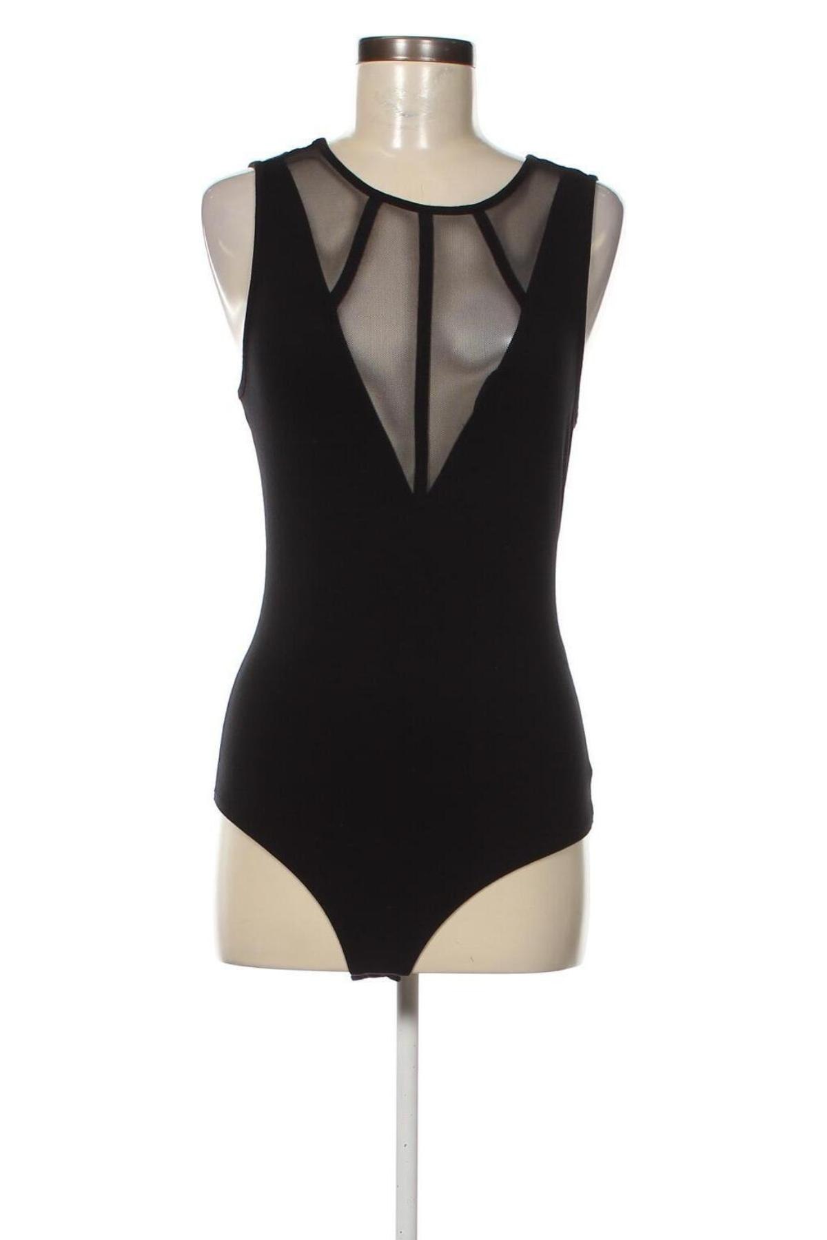 Bluză-body de damă. About You, Mărime M, Culoare Negru, Preț 25,72 Lei