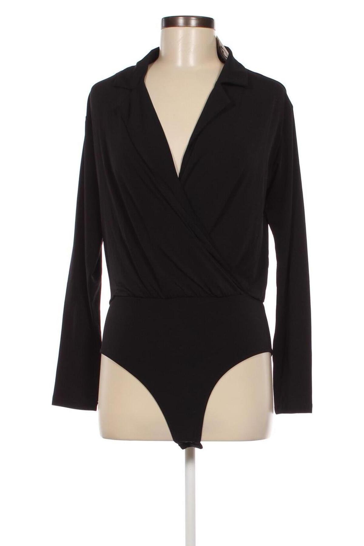 Bluză-body de damă. About You, Mărime M, Culoare Negru, Preț 37,83 Lei