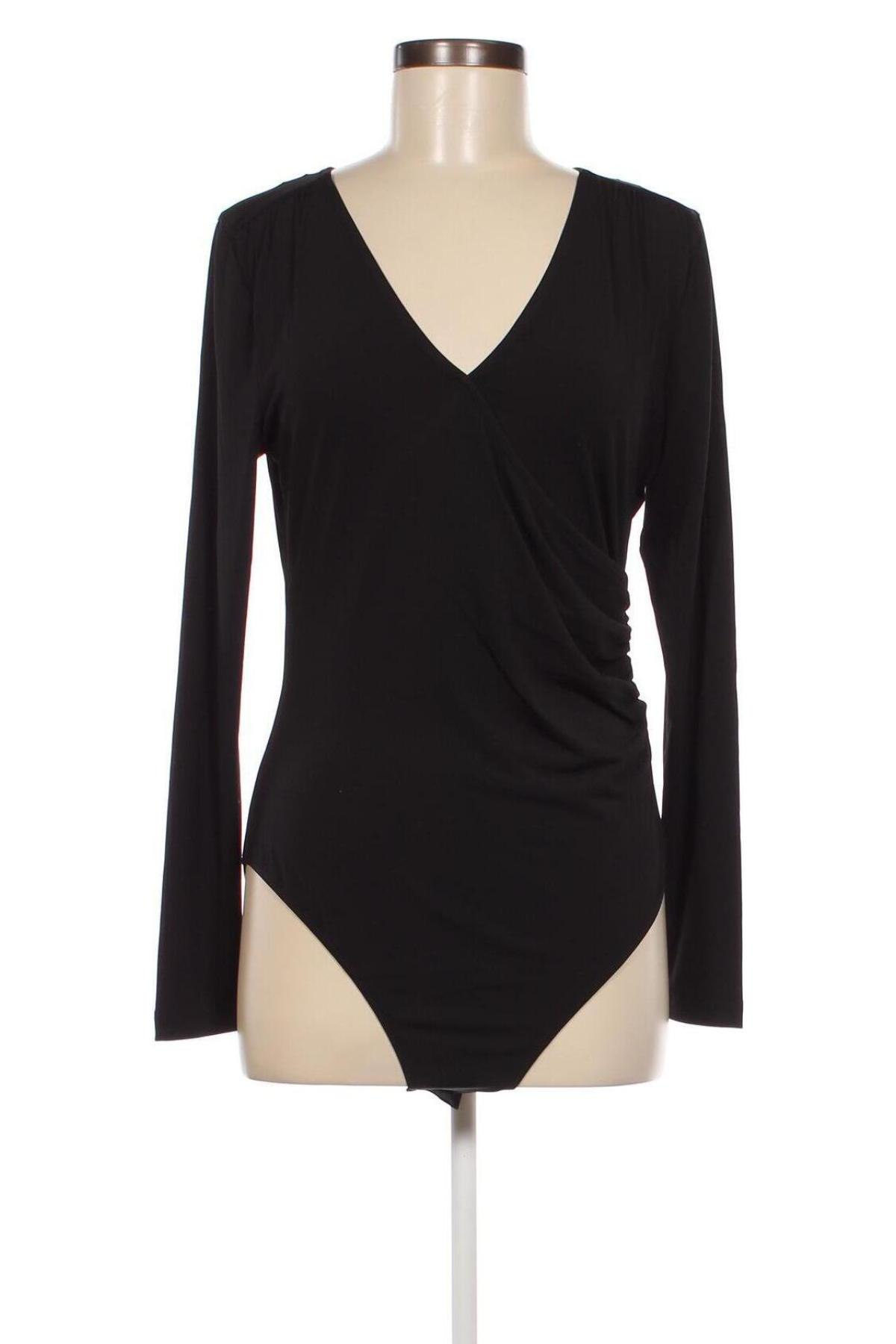 Damenbluse-Body Ichi, Größe M, Farbe Schwarz, Preis € 39,69