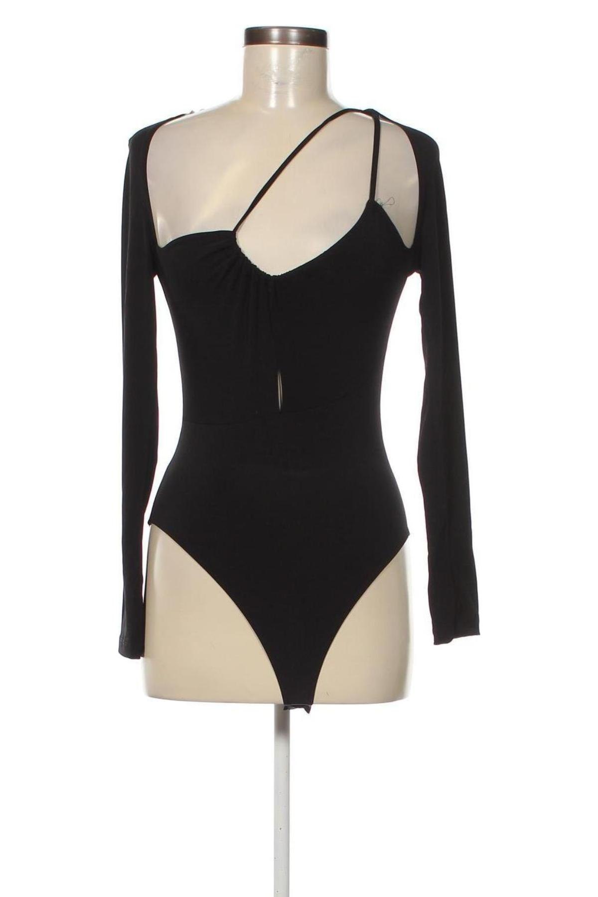 Γυναικεία μπλούζα-Κορμάκι Trendyol, Μέγεθος XS, Χρώμα Μαύρο, Τιμή 13,89 €