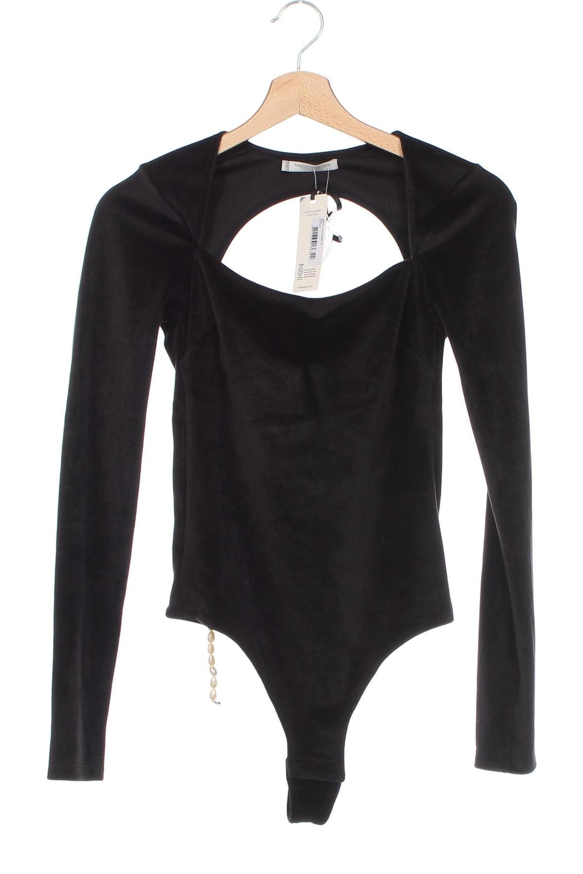 Γυναικεία μπλούζα-Κορμάκι Underprotection, Μέγεθος S, Χρώμα Μαύρο, Τιμή 27,84 €