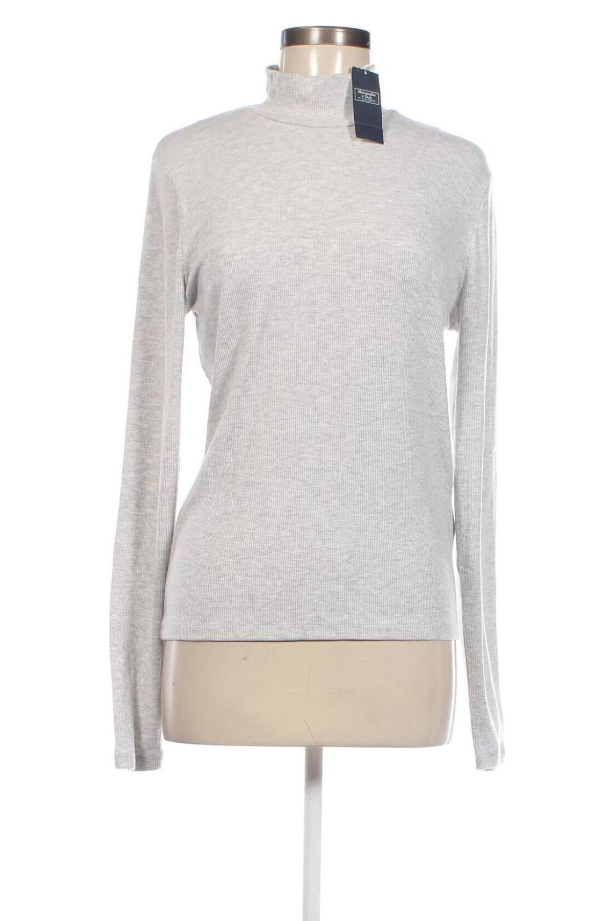 Γυναικεία μπλούζα Abercrombie & Fitch, Μέγεθος XL, Χρώμα Γκρί, Τιμή 25,05 €