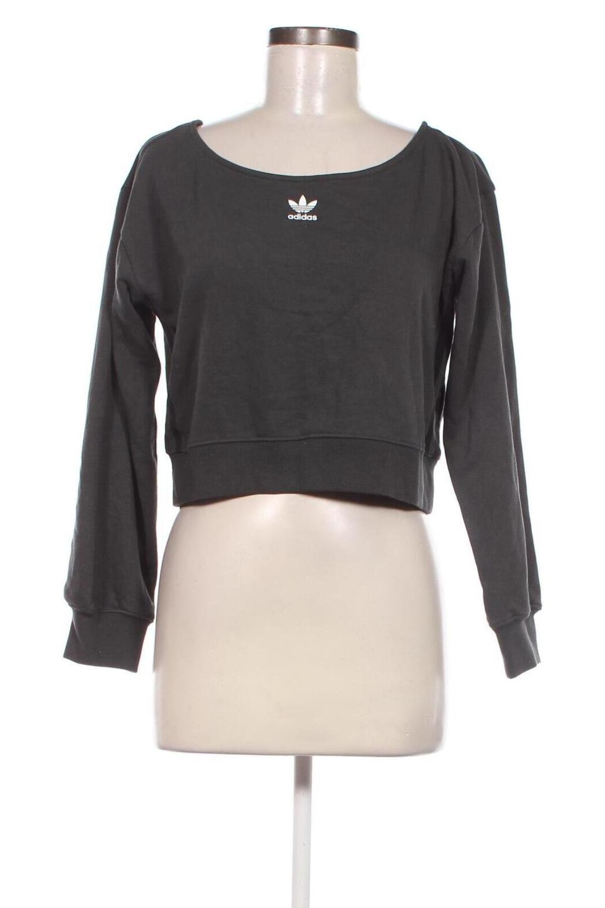 Damen Shirt Adidas Originals, Größe XS, Farbe Grau, Preis 23,66 €