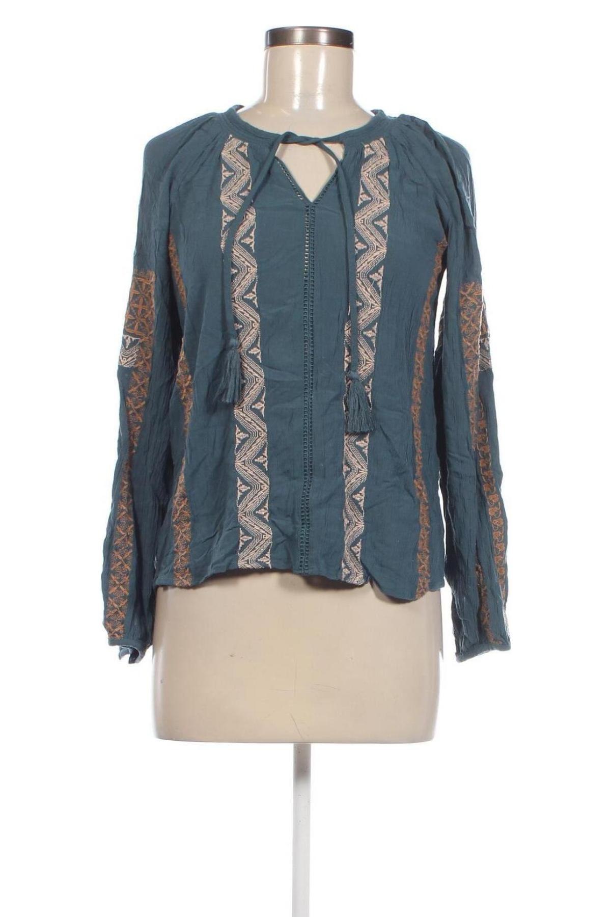 Γυναικεία μπλούζα American Eagle, Μέγεθος XS, Χρώμα Μπλέ, Τιμή 4,21 €