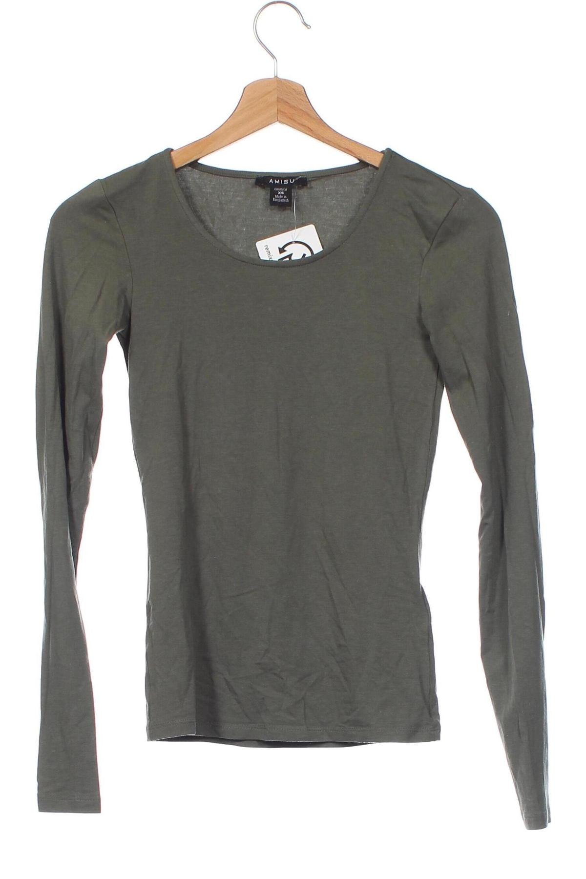 Damen Shirt Amisu, Größe XS, Farbe Grün, Preis 4,68 €