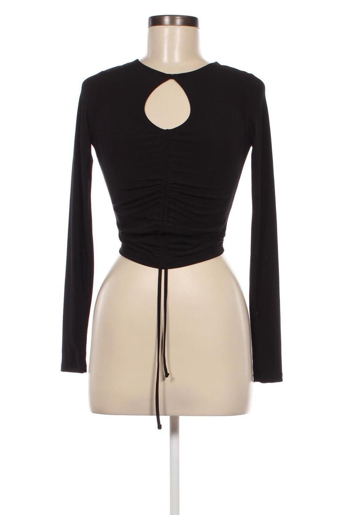 Γυναικεία μπλούζα Amisu, Μέγεθος S, Χρώμα Μαύρο, Τιμή 5,55 €