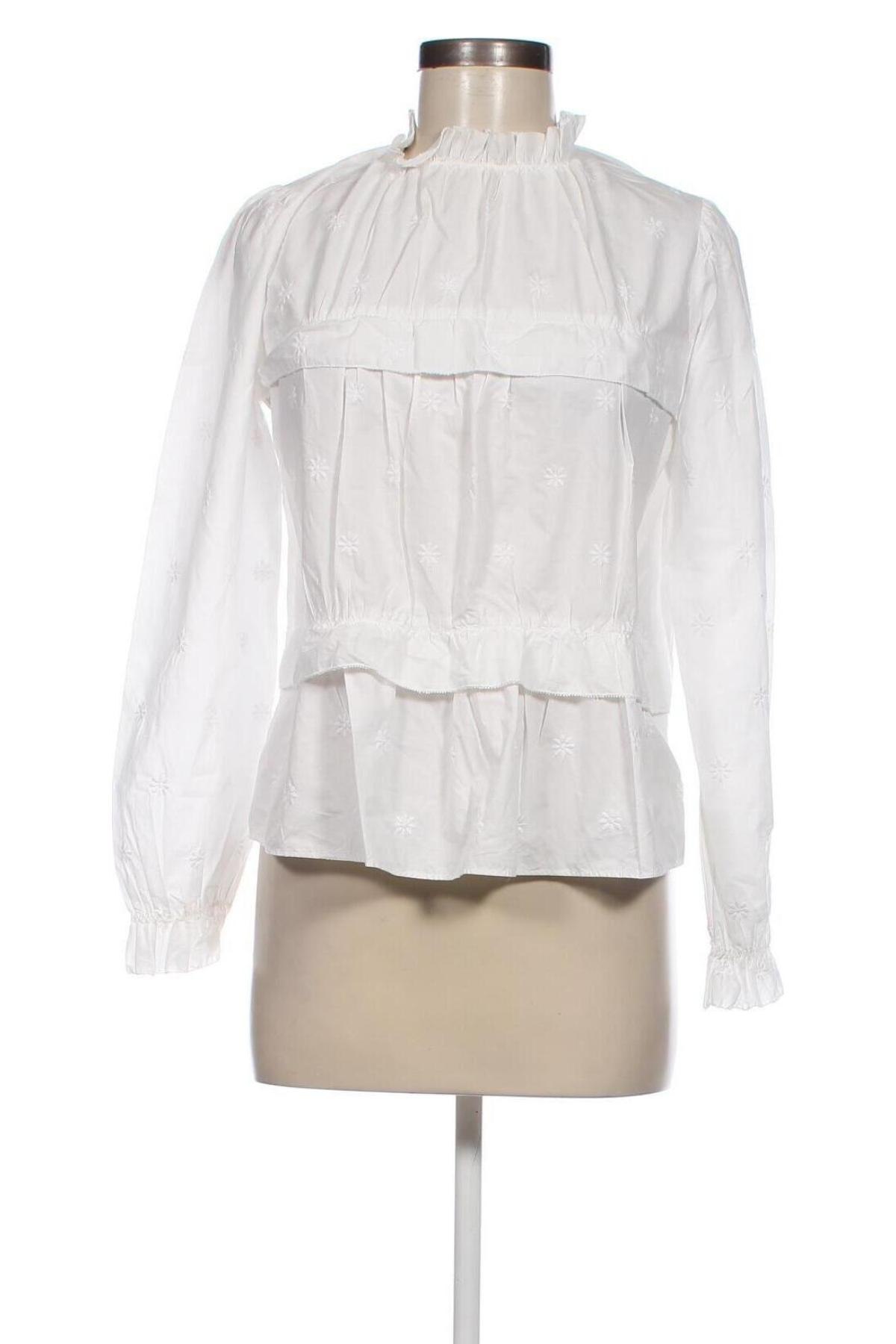Дамска блуза Ann Taylor, Размер S, Цвят Бял, Цена 27,36 лв.