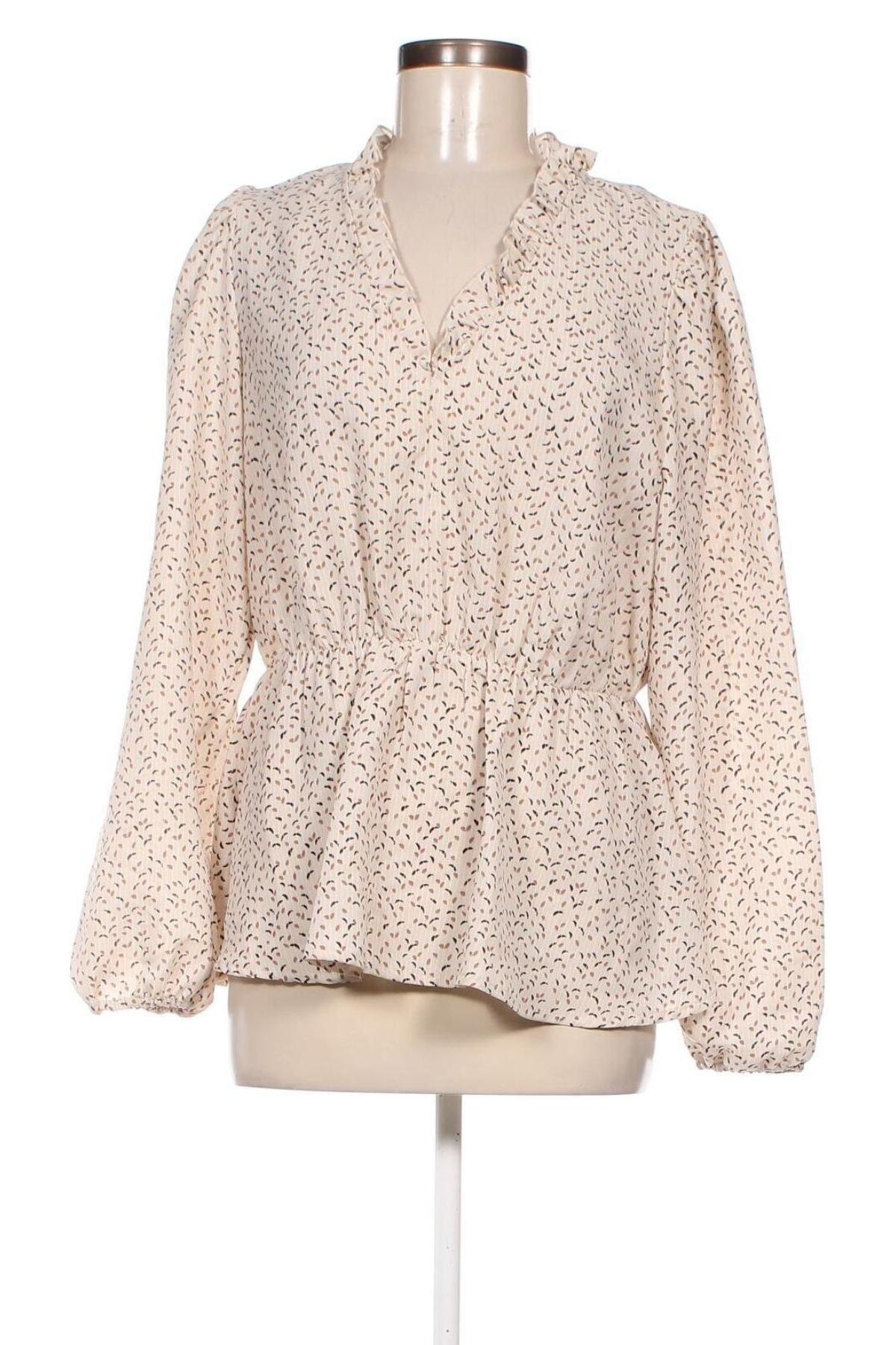 Дамска блуза Aware by Vero Moda, Размер L, Цвят Бежов, Цена 7,00 лв.