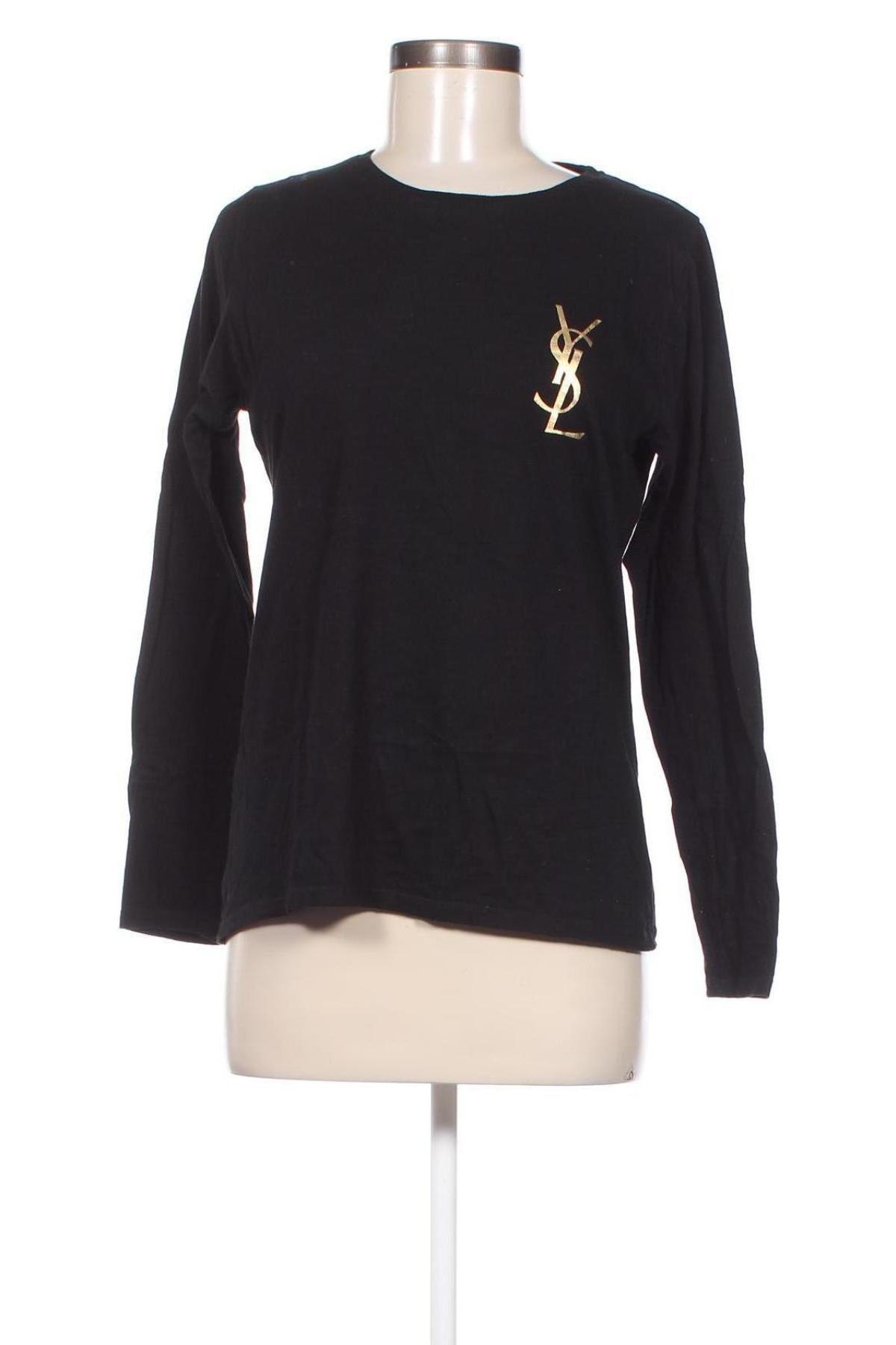 Γυναικεία μπλούζα B&C Collection, Μέγεθος L, Χρώμα Μαύρο, Τιμή 5,25 €
