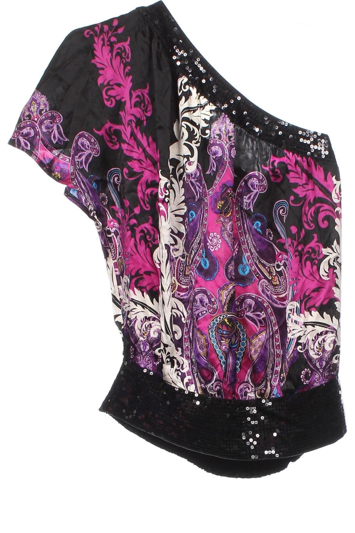 Γυναικεία μπλούζα Bebe, Μέγεθος XS, Χρώμα Πολύχρωμο, Τιμή 24,55 €