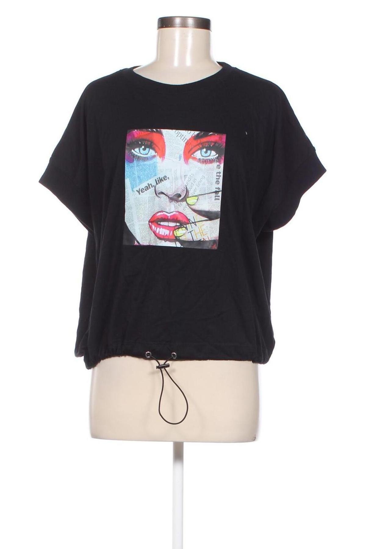 Γυναικεία μπλούζα Bebe Plus, Μέγεθος L, Χρώμα Μαύρο, Τιμή 9,62 €